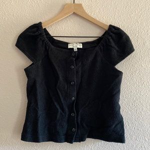 madewell cap sleeve top